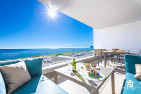 Luxury apartment with sea and golf view